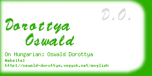 dorottya oswald business card